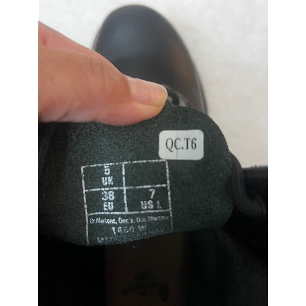 Dr. Martens 1460 W Black Smooth leather. - Picture 8 of 8